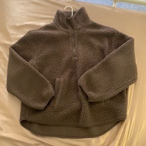 Old navy fleece, brown, size small